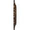 Ekena Millwork Orrington Medallion (Canopies up to 6 5/8"), 13 1/4"OD x 6 5/8"ID x 1 1/8"P, Root Beer Crackle CM13ORRBC - alternate 2